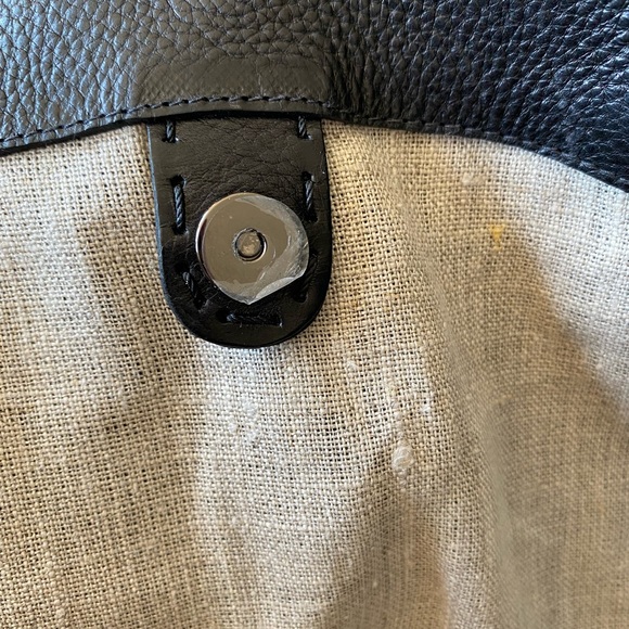 Henry Beguelin Gerla L Handle Bag Nero - Picture 9 of 16